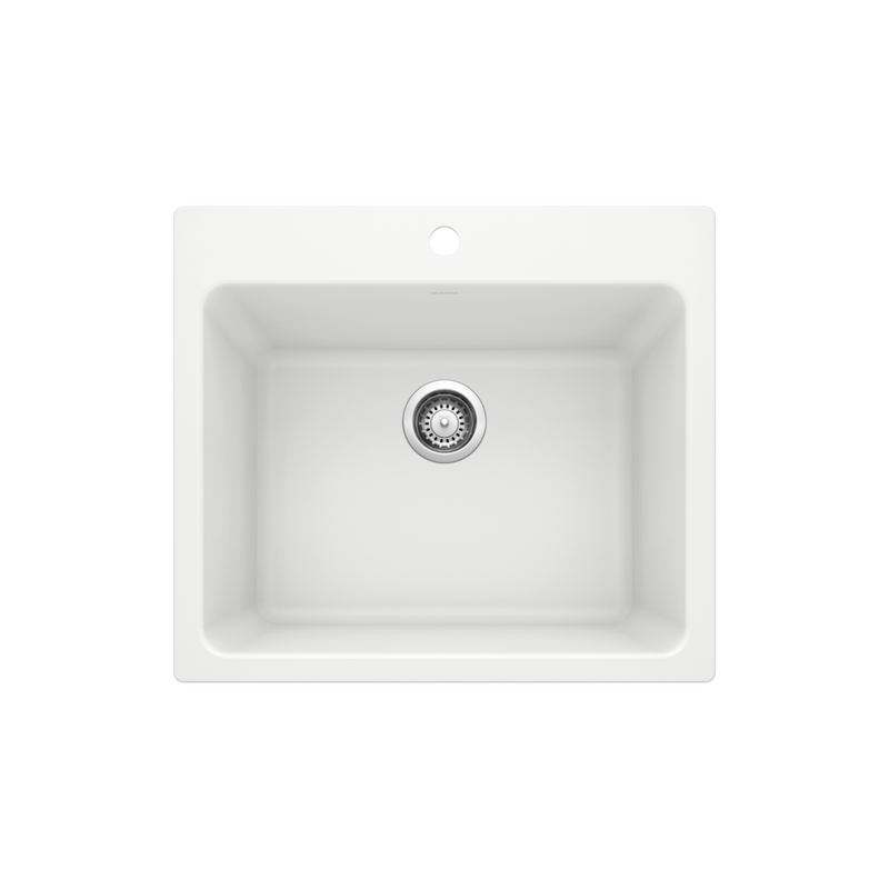 Blanco Liven Single Bowl Drop-In SILGRANIT Laundry Sink