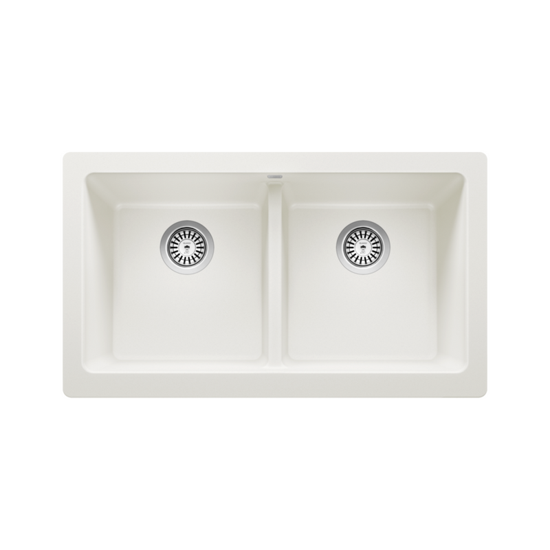 Blanco VINTERA 33 Double Bowl SILGRANIT Apron Farmhouse Kitchen Sink