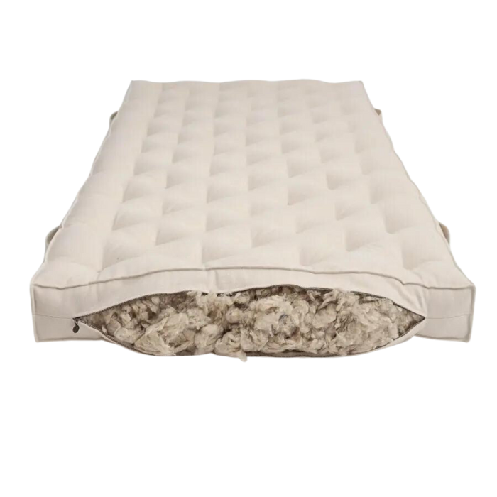 Home of Wool 7" Oeko-Tex Wool Filled Mattress