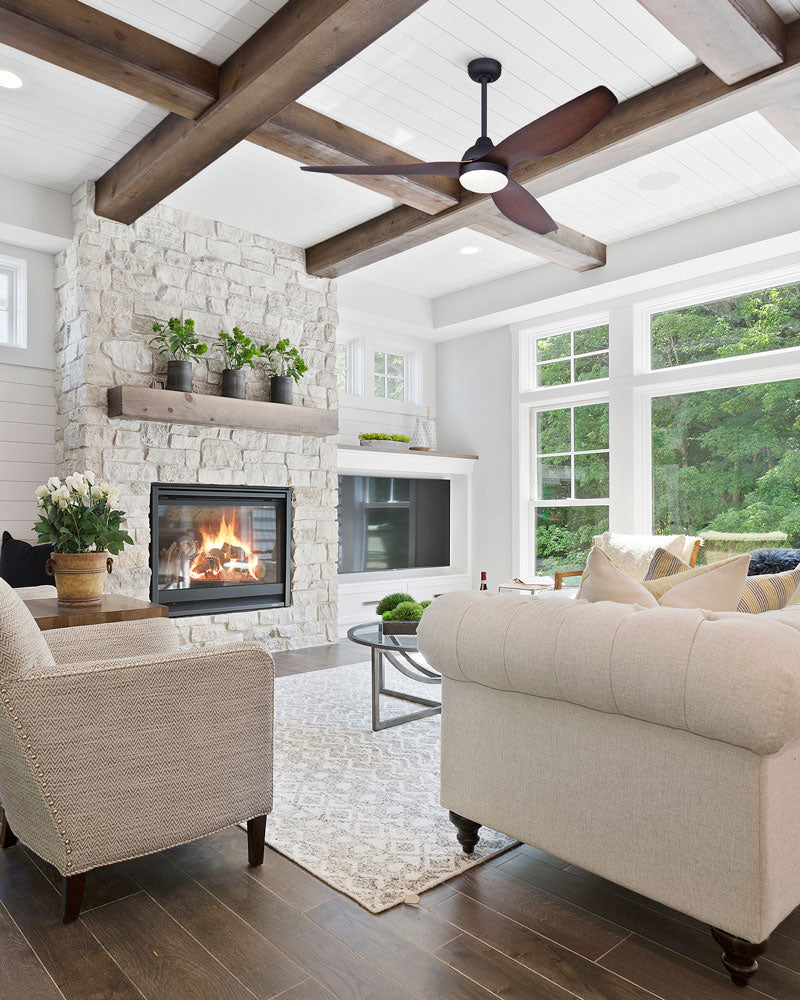 Canarm Duke LED 52" Matte Black LED Ceiling Fan