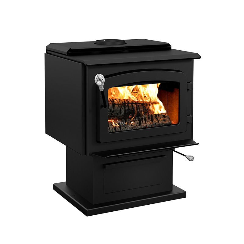 Drolet Escape 1800 Wood Burning Stove - Black Door - DB03102