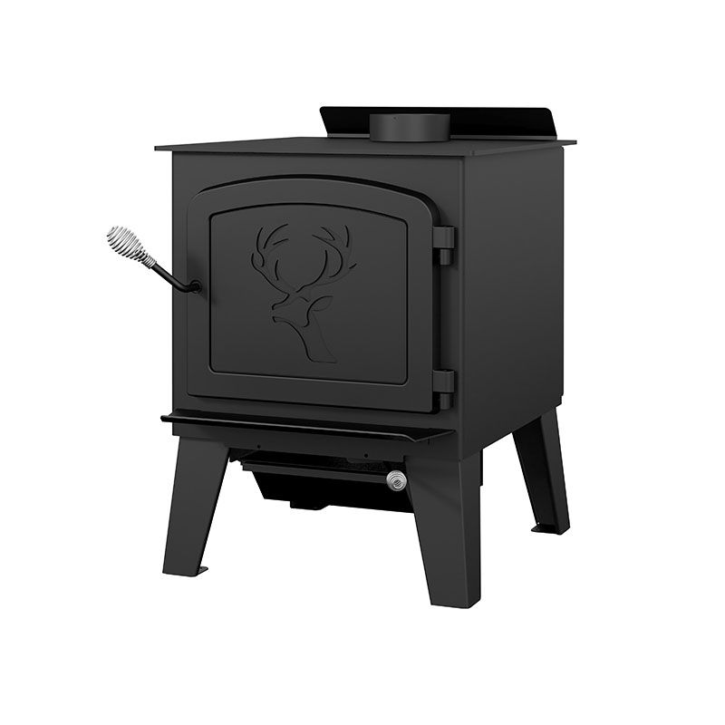 Drolet Black Stag II Wood Burning Stove DB03411