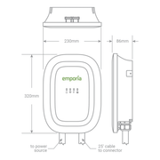 Emporia Smart Home Level 2 48 AMP EV charger - Emporia - Rise