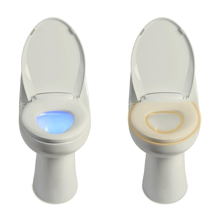 LumaWarm Heated Nightlight Toilet Seat (Biscuit Color) - Brondell - Rise