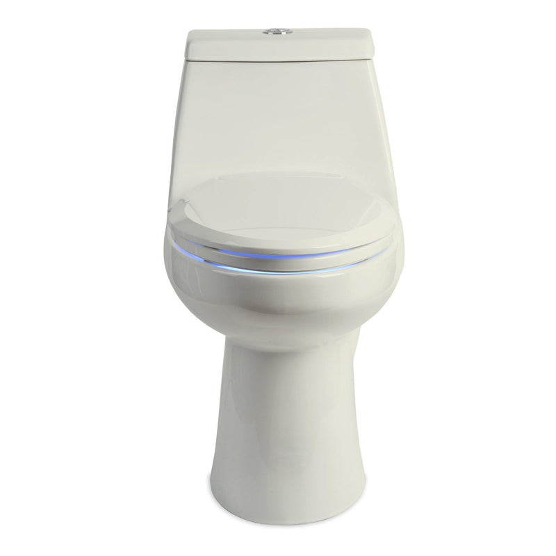 LumaWarm Heated Nightlight Toilet Seat (Biscuit Color) - Brondell - Rise