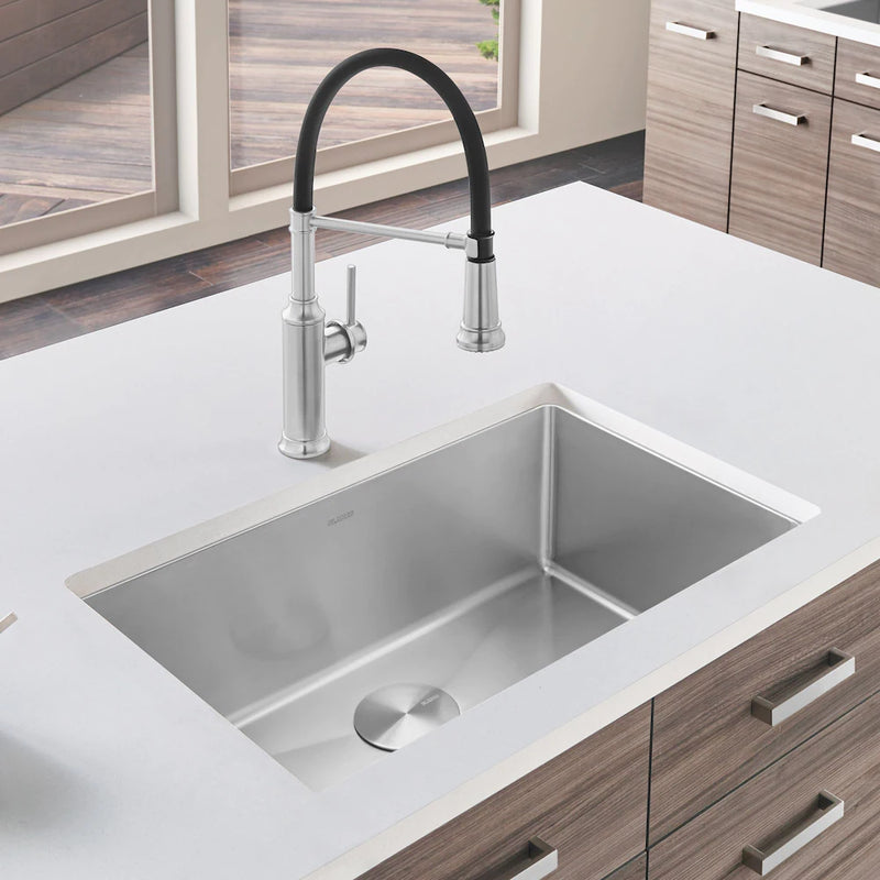 Blanco QUATRUS R15 U Super Single Stainless Steel Kitchen Sink - 401518