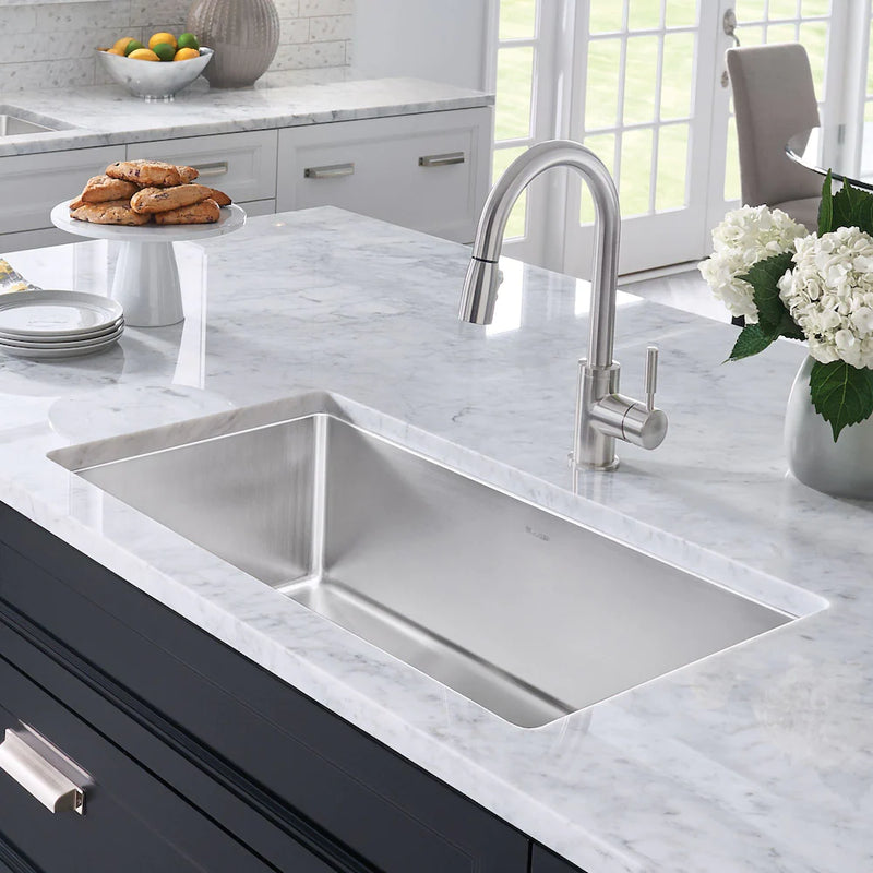 Blanco QUATRUS R15 U Super Single Stainless Steel Kitchen Sink - 401518