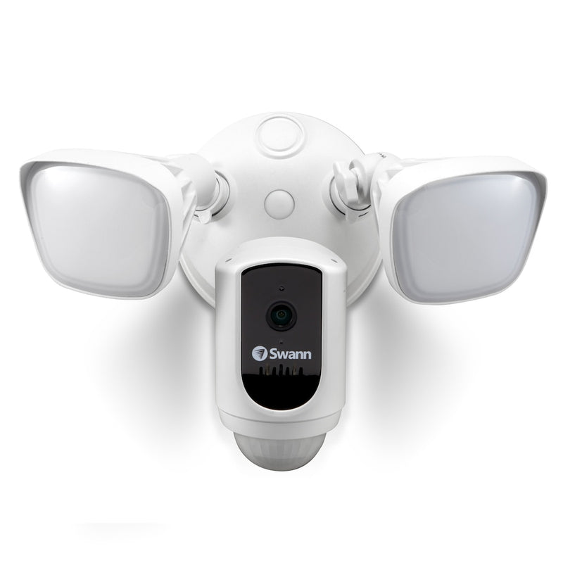 Swann 1080p Smart Wi-Fi Floodlight Security Camera with Alexa and Google Assistant Compatibility