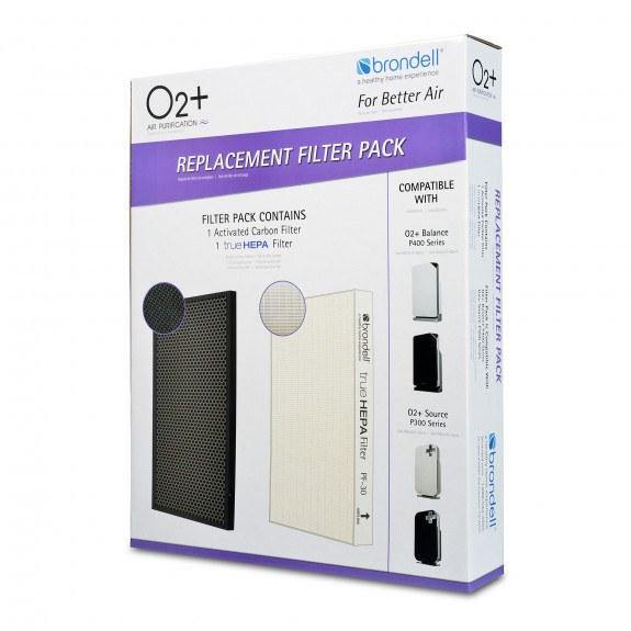 O2+ Replacement Air Filter Pack - Brondell - Rise