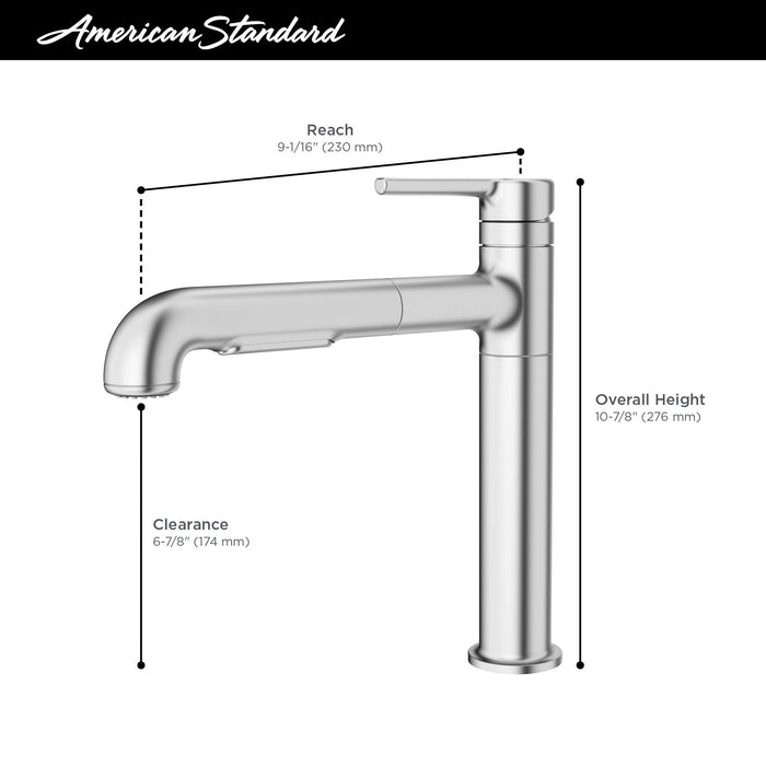 American Standard Studio S Pull-Out Dual-Spray Kitchen Faucet