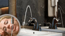 4" Centerset Fountain Faucet - Nasoni - Rise