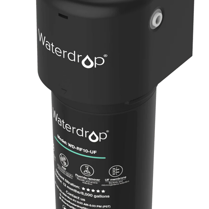 Waterdrop Ultrafiltration Under Sink Water Filtration System With Dedicated Faucet