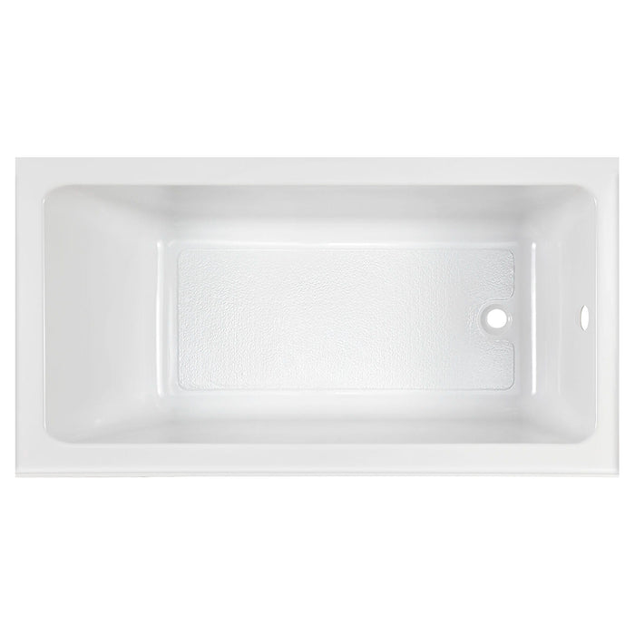 American Standard Studio 60 x 30-Inch Integral Apron Bathtub Above Floor Rough With Right Hand Outlet